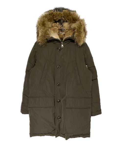 MONCLER（モンクレール）MONCLER (モンクレール) GRANDALPE ダウンコート ブラウンの古着・服飾アイテム