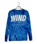 WIND AND SEA (ウィンダンシー) タイダイTシャツ ブルー サイズ:M：8000円