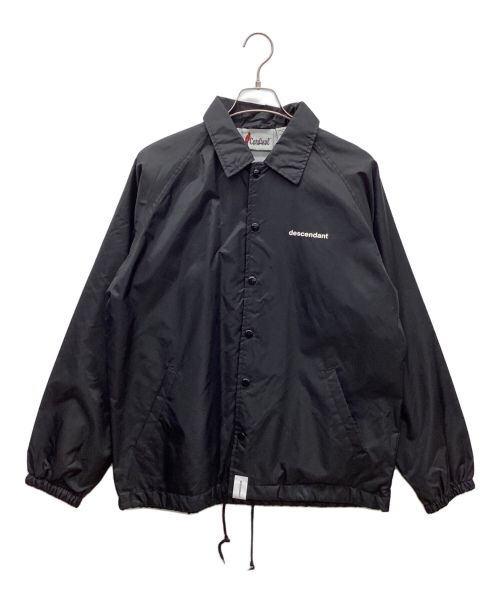 DESCENDANT（ディセンダント）DESCENDANT (ディセンダント) COACH JACKET ブラック サイズ:Ｍの古着・服飾アイテム