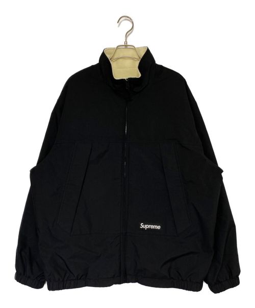 SUPREME（シュプリーム）SUPREME (シュプリーム) GORE-TEX Reversible Polartec Lined Jacket ブラック×ベージュ×スカイブルー サイズ:XLの古着・服飾アイテム