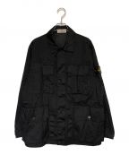 STONE ISLANDストーンアイランド）の古着「NYLON METAL SHIRT JACKET」｜ブラック