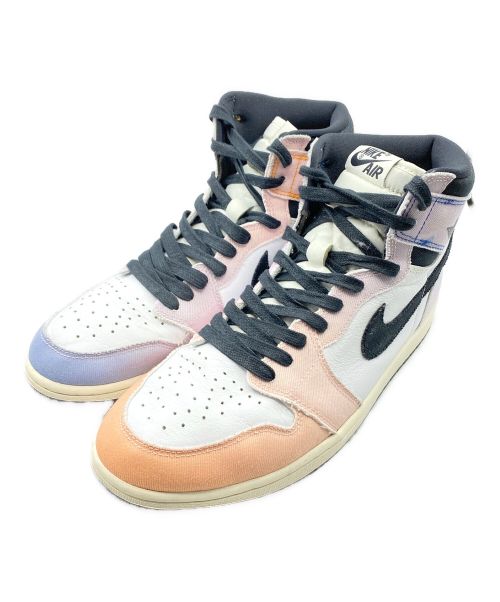 NIKE（ナイキ）NIKE (ナイキ) AIR JORDAN 1 RETRO HIGH OG CRAFT ホワイト×ピンク サイズ:29cm （US11）の古着・服飾アイテム