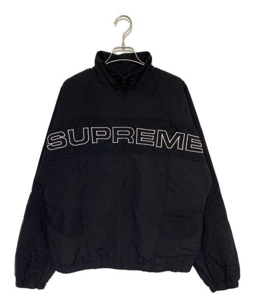 SUPREME（シュプリーム）SUPREME (シュプリーム) Jacquard Panel Track Jacket ブラック サイズ:Sの古着・服飾アイテム