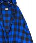 中古・古着 VETEMENTS (ヴェトモン) Light Flannel Robe Coat ブルー サイズ:XS：32000円