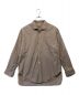 PHIGVEL MAKERS（フィグベルマーカーズ）の古着「OPEN COLLAR LS SHIRT」｜ベージュ