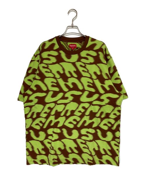 SUPREME（シュプリーム）SUPREME (シュプリーム) Stacked Intarsia 黄緑 サイズ:XLの古着・服飾アイテム