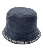 SUPREMEシュプリーム）の古着「embroidered brim crusher」｜ブラック