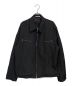 AURALEE（オーラリー）の古着「24SS HIGH COUNT WOOL POPLIN BLOUSON」｜ブラック