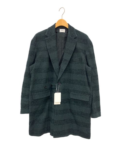no.（ナンバー）no. (ナンバー) MID JACKET COAT グレー サイズ:1の古着・服飾アイテム