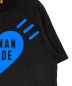 中古・古着 HUMAN MADE (ヒューマンメイド) Heart-T-Shirt Offline Store Limited ブラック×ブルー サイズ:XL：12800円