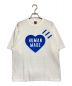 HUMAN MADE（ヒューマンメイド）の古着「Heart-T-Shirt Offline Store Limited」｜アイボリー×ブルー