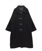 NOT CONVENTIONALノットコンベンショナル）の古着「wool long coat」｜ブラック