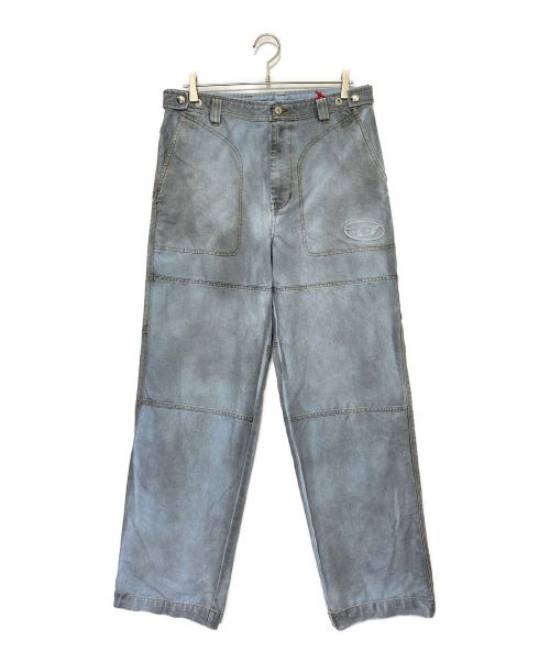 DIESEL（ディーゼル）DIESEL (ディーゼル) P-CHART BAGGY JEANS スカイブルー サイズ:48の古着・服飾アイテム