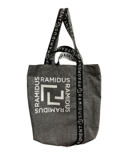 RAMIDUS（ラミダス）RAMIDUS (ラミダス) FRAGMENT DESIGN (フラグメントデザイン) トートバッグ グレーの古着・服飾アイテム