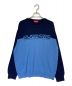 SUPREME（シュプリーム）の古着「Split Logo Pullover」｜ブルー×スカイブルー