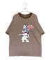 Hysteric Glamour（ヒステリックグラマー）の古着「HYS GIRL Tシャツ」｜ブラウン