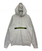 SUPREMEシュプリーム）の古着「Zip Pouch Hooded Sweatshirt」｜グレー