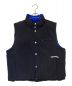 stussy（ステューシー）の古着「Reversed Down Workgear Vest」｜ブルー×ブラック