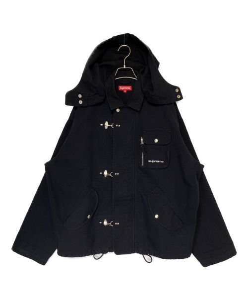 SUPREME（シュプリーム）SUPREME (シュプリーム) Canvas Clip Jacket ブラック サイズ:XLの古着・服飾アイテム