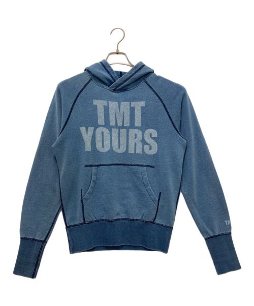 TMT（ティーエムティー）TMT (ティーエムティー) パーカー ブルー サイズ:Mの古着・服飾アイテム