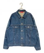 SUPREMEシュプリーム）の古着「shibori denim trucker jacket」｜インディゴ