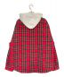 SUPREME (シュプリーム) Tartan Flannel Hooded Shirt レッド サイズ:L：22000円