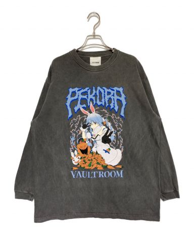 中古・古着通販】VAULTROOM (ボルトルーム) ロングスリーブTシャツ グレー サイズ:XL｜ブランド・古着通販 トレファク公式【TREFAC  FASHION】スマホサイト