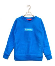 SUPREME（シュプリーム）の古着「BOX LOGO CREW NECK SWEAT SHIRT」｜ブルー