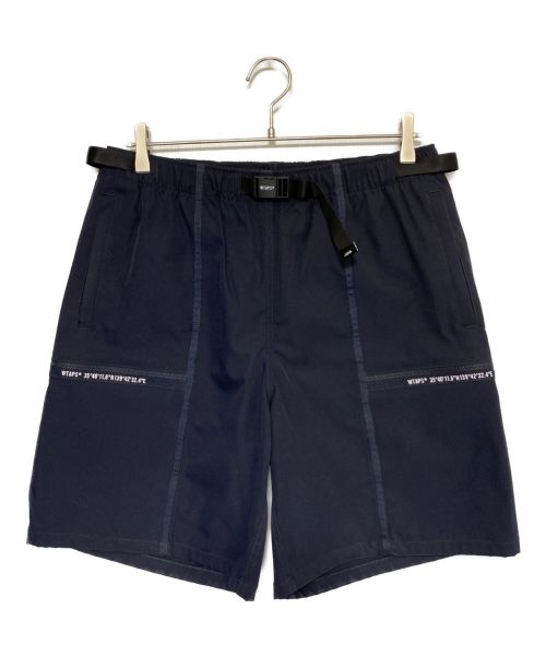 WTAPS（ダブルタップス）WTAPS (ダブルタップス) SHORTS POLY. TWILL ネイビー サイズ:3の古着・服飾アイテム