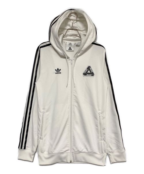 PALACE（パレス）PALACE (パレス) adidas (アディダス) Hooded Firebird Track Top ホワイト サイズ:Mの古着・服飾アイテム