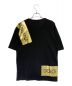 DOLCE & GABBANA (ドルチェ＆ガッバーナ) テープデザインTシャツ ブラック サイズ:46：15000円