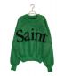 SAINT MICHAEL（セントマイケル）の古着「CREW NECK KNIT」｜グリーン