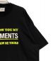 中古・古着 VETEMENTS (ヴェトモン) Show Me Your Vetements T-Shirt ブラック サイズ:S：46000円