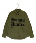 SUPREME×BOUNTY HUNTERシュプリーム×バウンティハンター）の古着「Ripstop Shirt」｜オリーブ