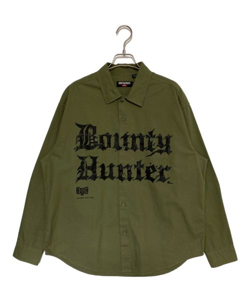 SUPREME（シュプリーム）SUPREME (シュプリーム) BOUNTY HUNTER (バウンティハンター) Ripstop Shirt オリーブ サイズ:Sの古着・服飾アイテム