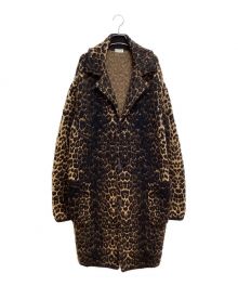 Saint Laurent Paris（サンローランパリ）の古着「leopard fur coat（レオパードファーコート）」｜ブラウン