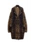 Saint Laurent Paris（サンローランパリ）の古着「leopard fur coat（レオパードファーコート）」｜ブラウン