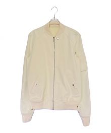 RICK OWENS（リックオウエンス）の古着「Raglan Bomber Jacket」｜アイボリー