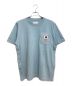 CarHartt（カーハート）の古着「23AW Carhartt WIP T-shirt(カーハート ダブリューアイピーTシャツ)」｜スカイブルー