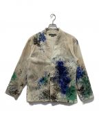 SASQUATCHfabrix.サスクワッチファブリックス）の古着「PAINT WA-NECK COVERALL」｜アイボリー