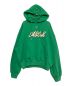 OFFWHITE（オフホワイト）の古着「FOOTBALL OVER HOODIE」｜グリーン