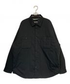 SUPREME×MM6 Maison Margielaシュプリーム×エムエムシックス メゾンマルジェラ）の古着「Padded Shirts」｜ブラック