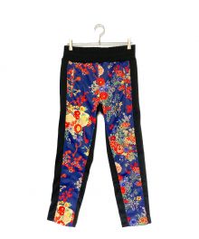 Palm Angels（パーム エンジェルス）の古着「BLOOMING SLIM TRACK PANTS」｜ブルー