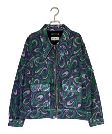 KIDILL×MINEDENIM（キディル×マインデニム）の古着「VIETNAM JACKET」｜グリーン×パープル