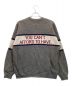 son of the cheese (サノバチーズ) “I'M FUCKING PROBLEM” Crew Knit クルーネックニット グレー サイズ:L：12000円