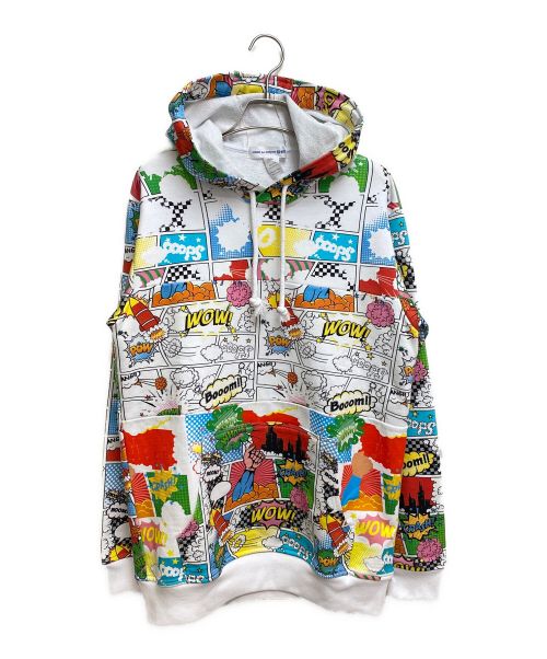 COMME des GARCONS SHIRT（コムデギャルソンシャツ）COMME des GARCONS SHIRT (コムデギャルソンシャツ) 19AW GRAPHIC PRINT PARKA(グラフィックプリントパーカー) マルチカラー サイズ:Lの古着・服飾アイテム