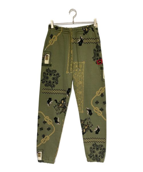 ICE CREAM（アイスクリーム）ICE CREAM (アイスクリーム) GASOLINE SWEATPANT オリーブ サイズ:Sの古着・服飾アイテム