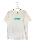 SUPREME×TIFFANY & Co.シュプリーム×ティファニー）の古着「Box Logo Tee」｜ホワイト