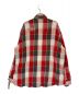 BOWWOW (バウワウ) REPAIR AGEING FLANNEL SHIRTS レッド サイズ:M：18000円