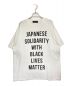 HUMAN MADE（ヒューマンメイド）の古着「JAPANESE SOLIDARITY WITH BLACK LIVES MATTER.」｜ホワイト